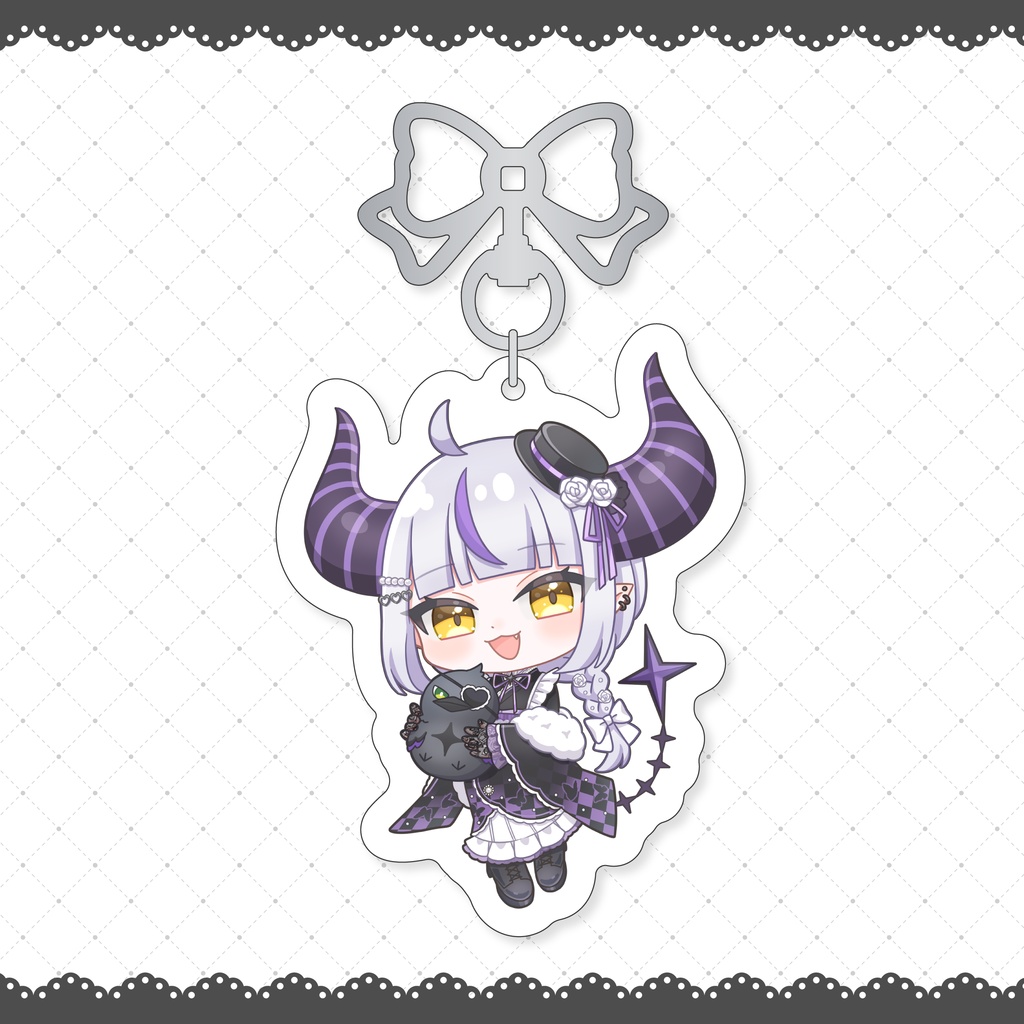 【C107】ラプラスダークネス着物アクリルキーホルダー(非公式)