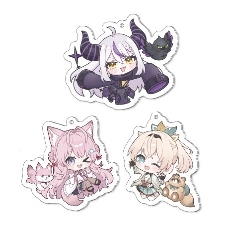 【ホロクル11th】holoXミニキャラアクリルキーホルダー(非公式)