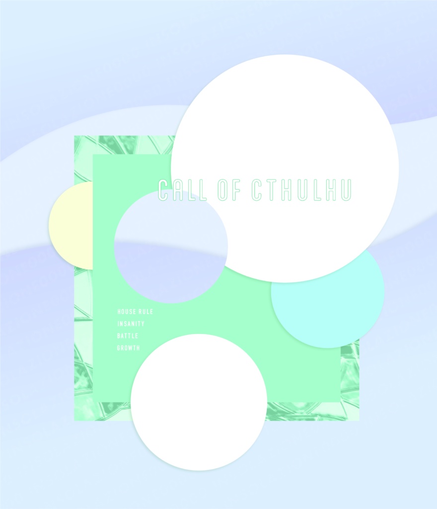 【TPRG素材】シンプル丸パネル【部屋パネル】