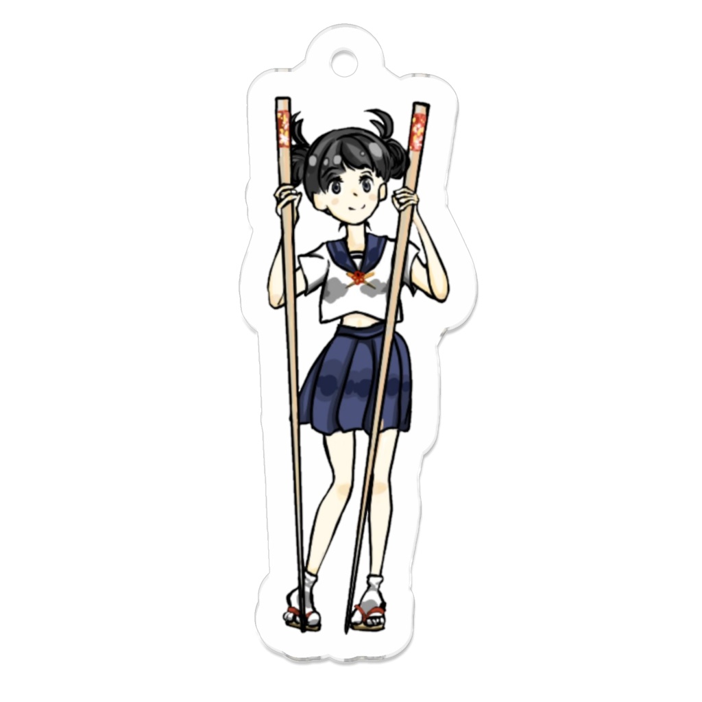 菜々子キーホルダー(半袖)