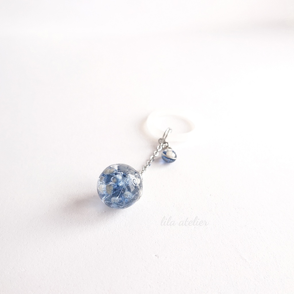 かすみ珠【夜空】マルチマーカー(金属アレルギー対応)