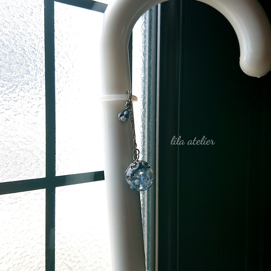 かすみ珠【夜空】マルチマーカー(金属アレルギー対応)