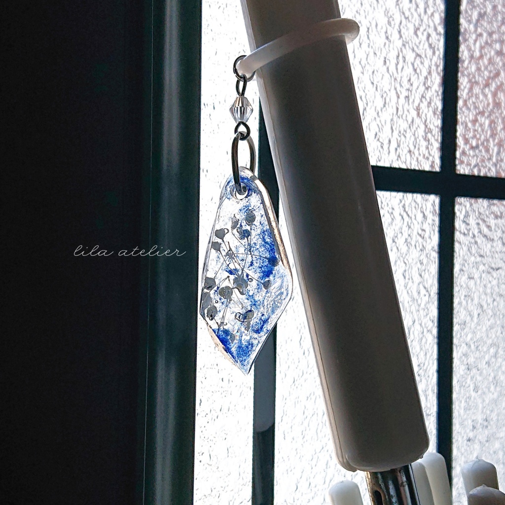 かすみ鉱石【夜空】マルチマーカー(金属アレルギー対応)