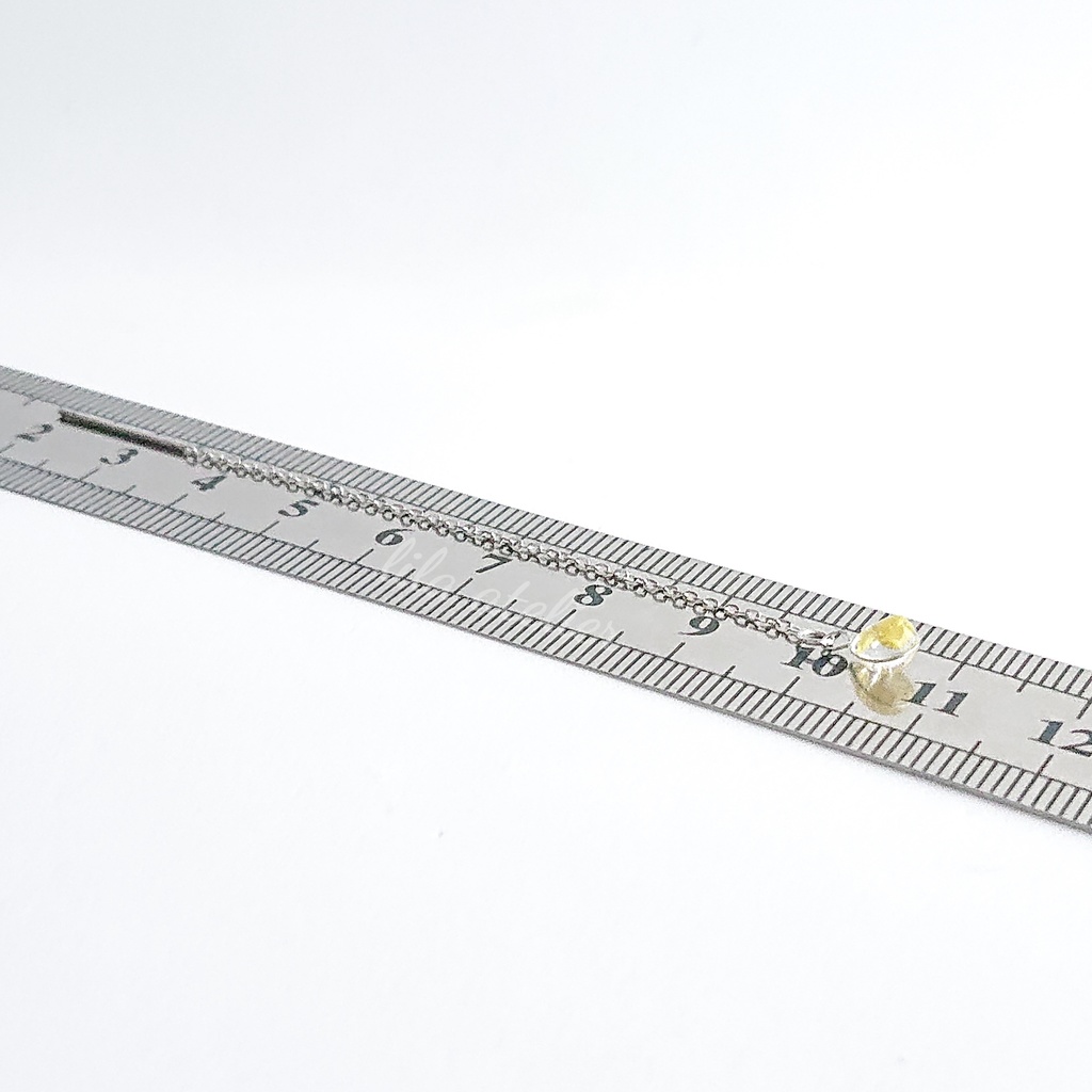 《片耳用》かすみ雫【翠】アメリカンピアス(金属アレルギー対応)