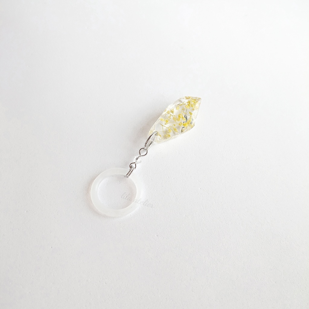 かすみ鉱石【翠】マルチマーカー(金属アレルギー対応)