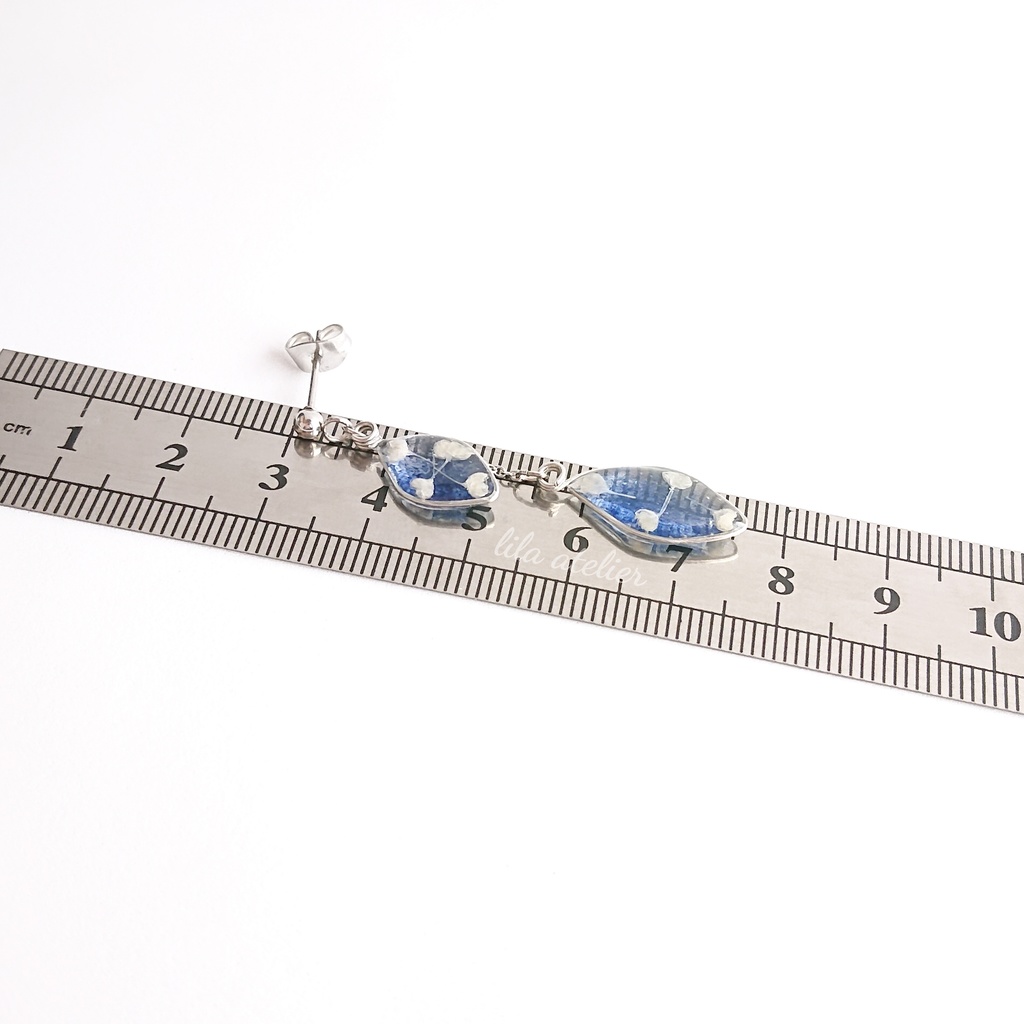 かすみ双葉【夜空】ピアス/イヤリング(金属アレルギー対応)