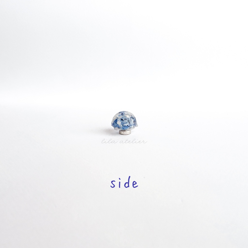 かすみ水中花【夜空】マグネット(2個セット)