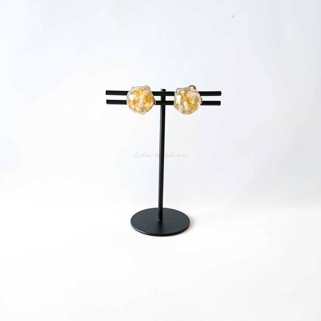 かすみ水中花【秋】マグネット(2個セット)