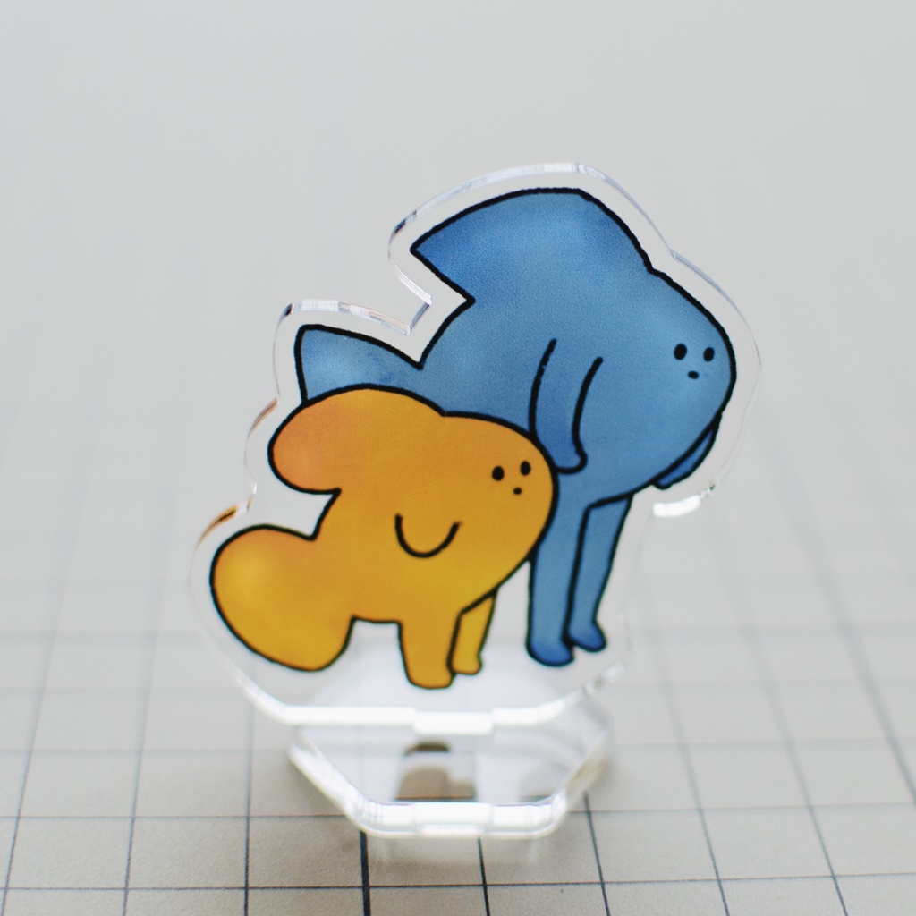 おさかなアクリルスタンド(ふたり)