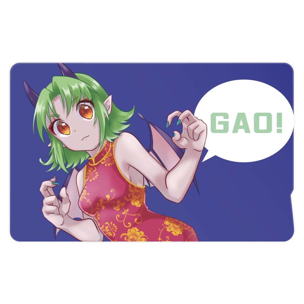 チャイナっ娘ICカードステッカー