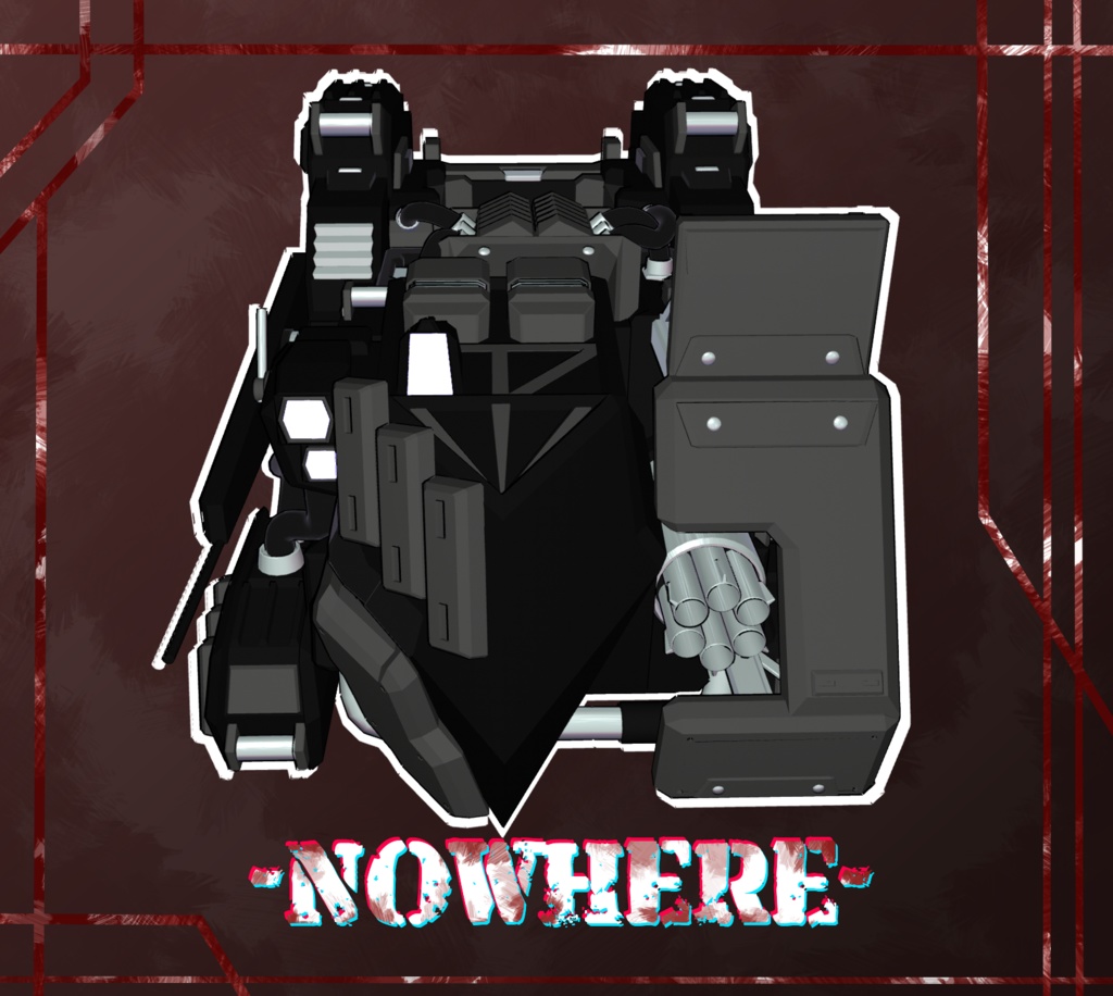 【A1フレーム対応】-NOWHERE-【Chestのみ】