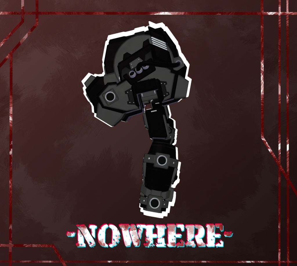 【A1フレーム対応】-NOWHERE-【Arm&Shoulderのみ】