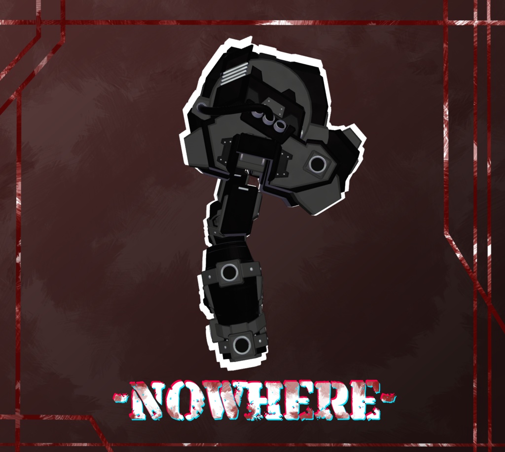 【A1フレーム対応】-NOWHERE-【Arm&Shoulderのみ】