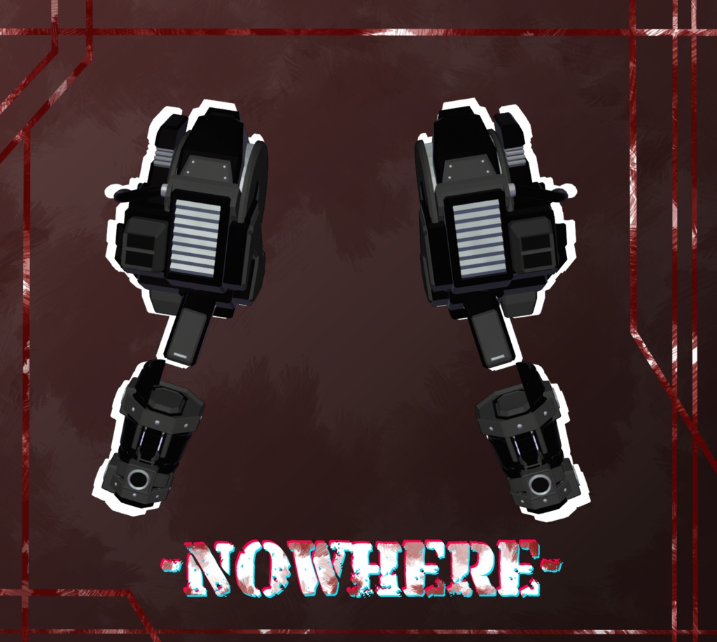 【A1フレーム対応】-NOWHERE-【Arm&Shoulderのみ】