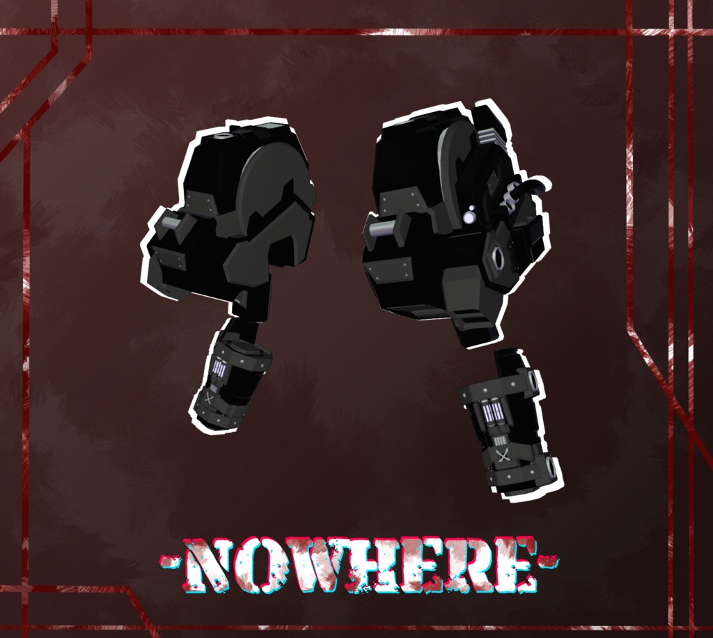 【A1フレーム対応】-NOWHERE-【Arm&Shoulderのみ】