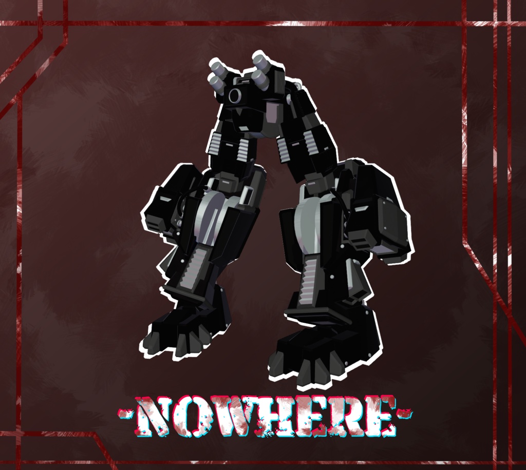 【A1フレーム対応】-NOWHERE-【Legのみ】