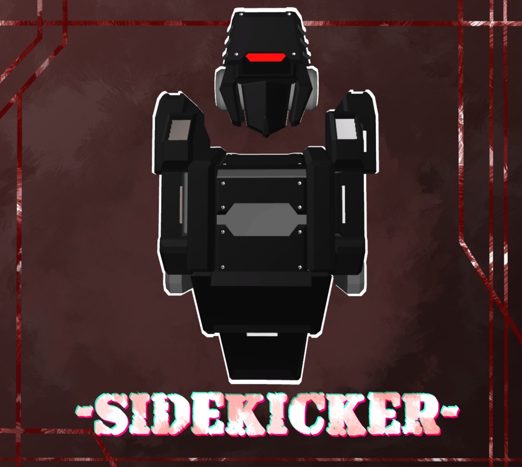 【A1フレーム対応】-SIDEKICKER-【頭部、胸部のみ】