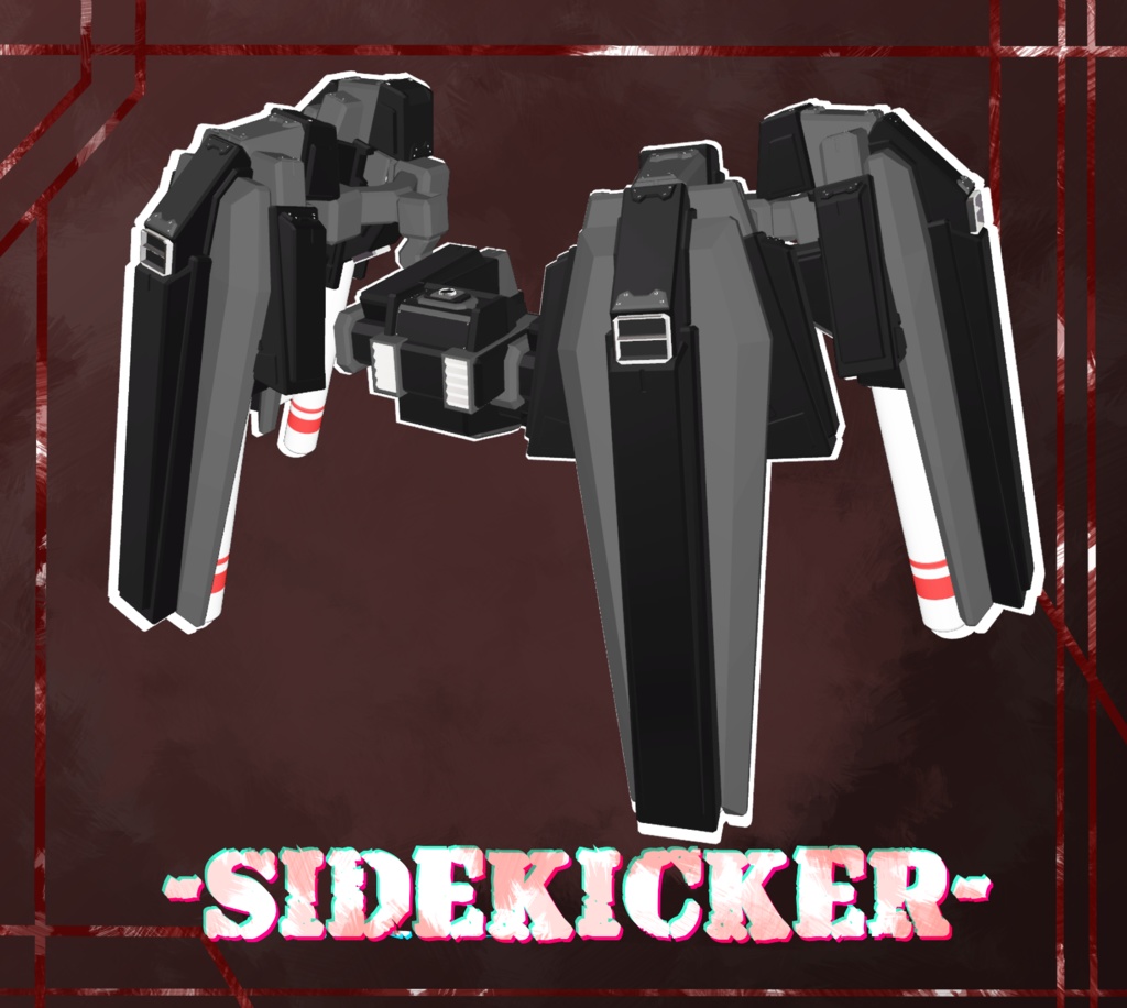 【A1フレーム対応】-SIDEKICKER-【バックパックのみ】