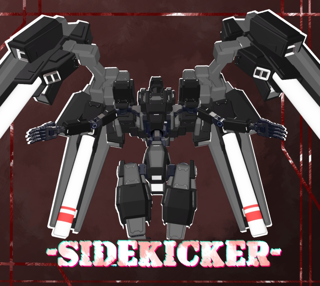 【A1フレーム対応】-SIDEKICKER-【フルセット】