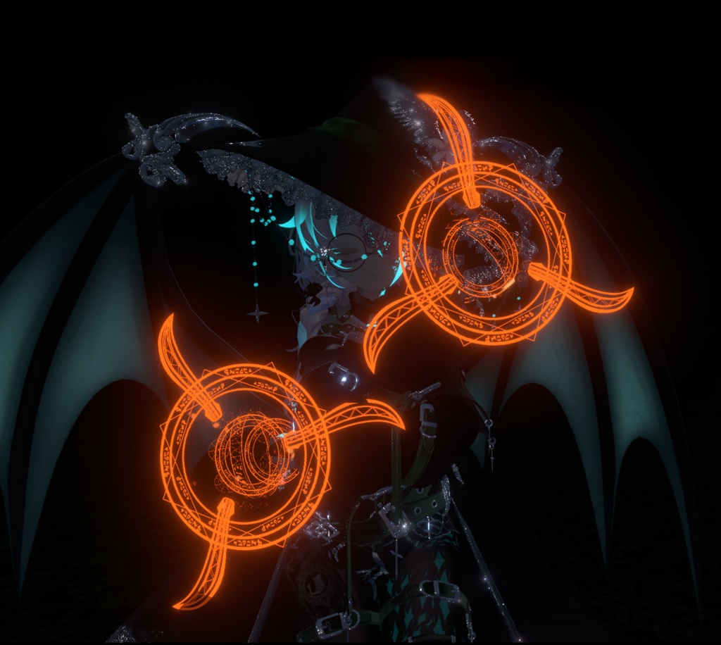 【MA対応】エンシェント・ライト【アバター直下に入れるだけ!】