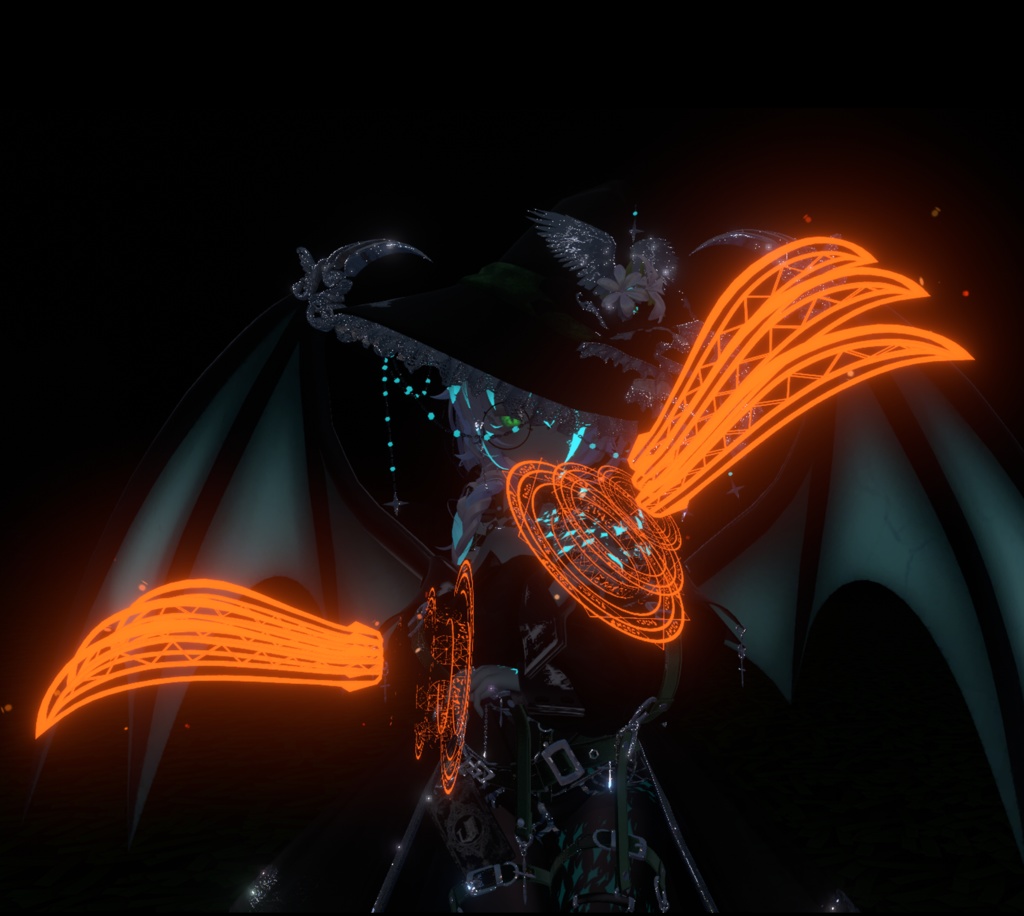 【MA対応】エンシェント・ライト【アバター直下に入れるだけ!】