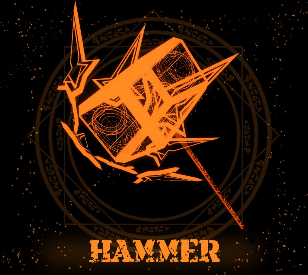 【MA対応】ウィッチ・スタッフ【アバター直下に入れるだけ!】