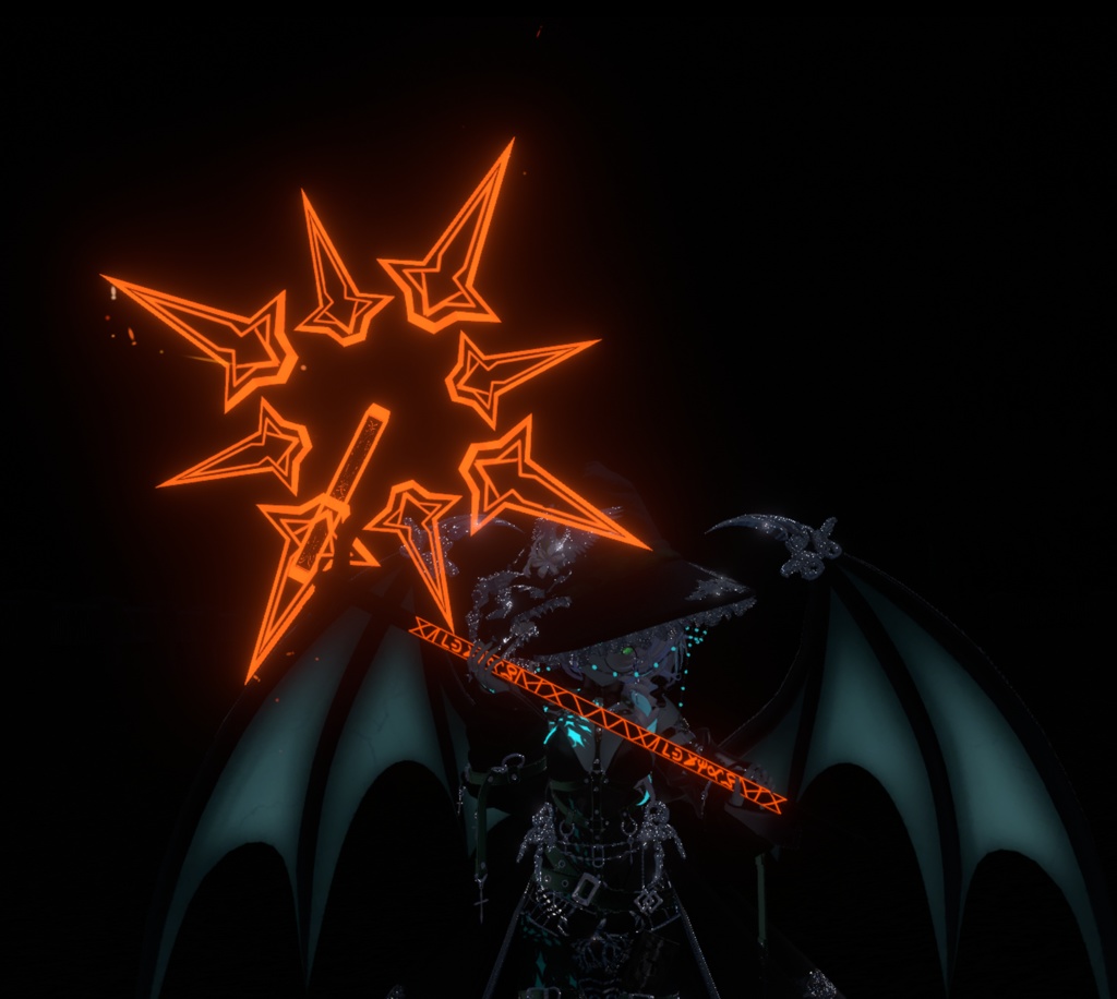 【MA対応】ウィッチ・スタッフ【アバター直下に入れるだけ!】