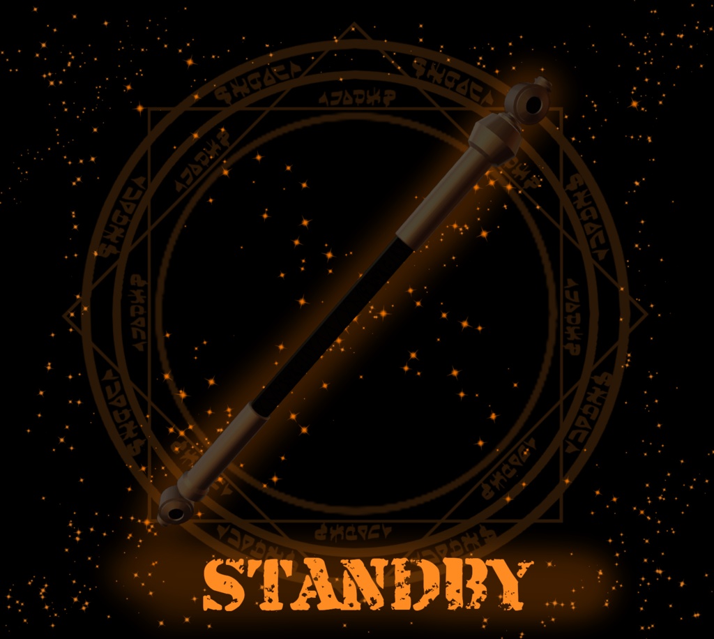 【MA対応】ウィザード・ロッド【アバター直下に入れるだけ!】