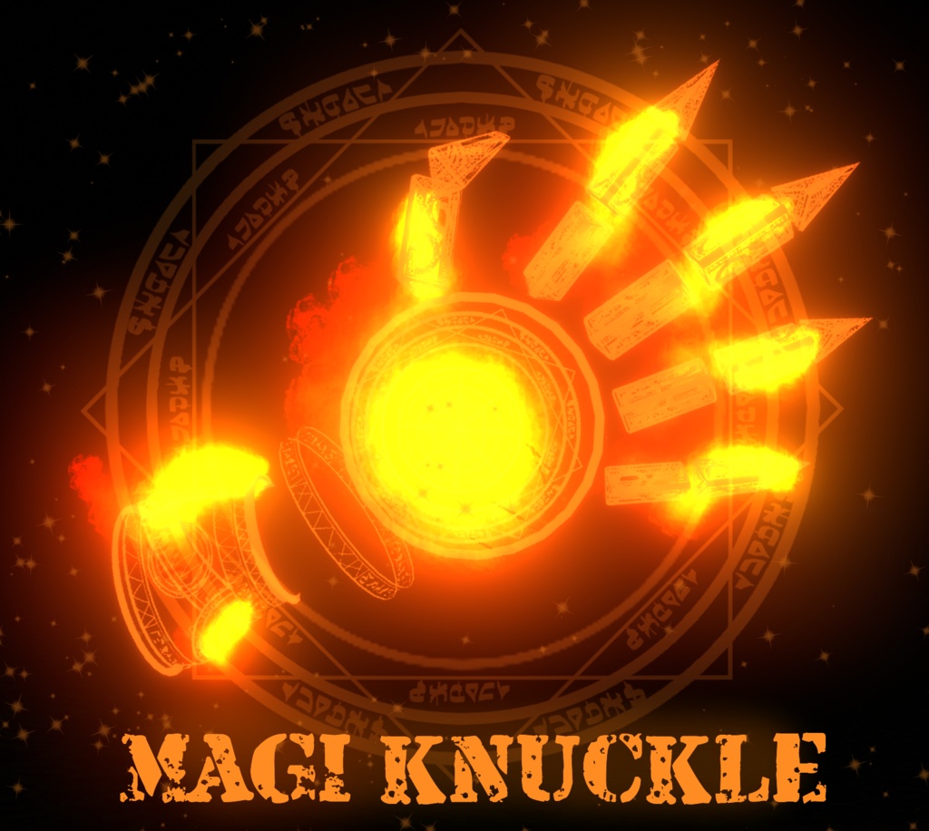 【MA対応】マギナックル【アバター直下に入れるだけ!】