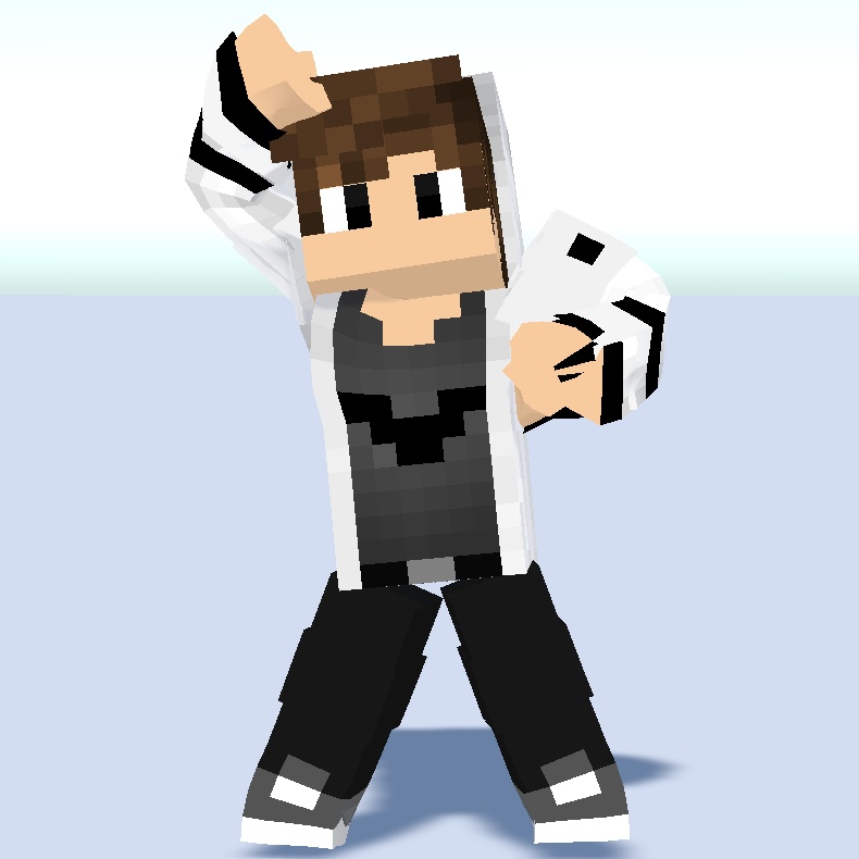 マイクラ風Vtuberサンプル　男の子