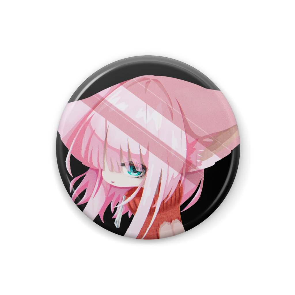 ふかくん缶バッヂ