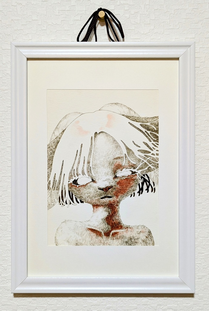 原画/痣も尚、美しく輝いて