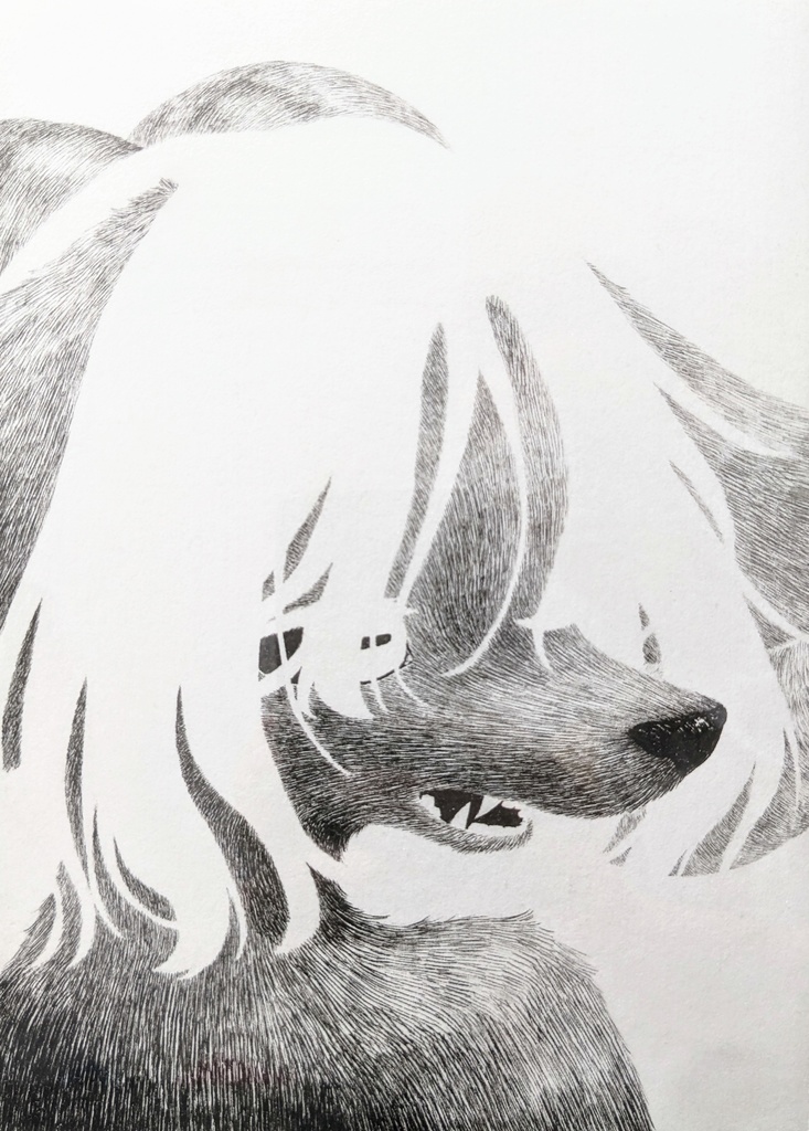 原画／空白の描き方