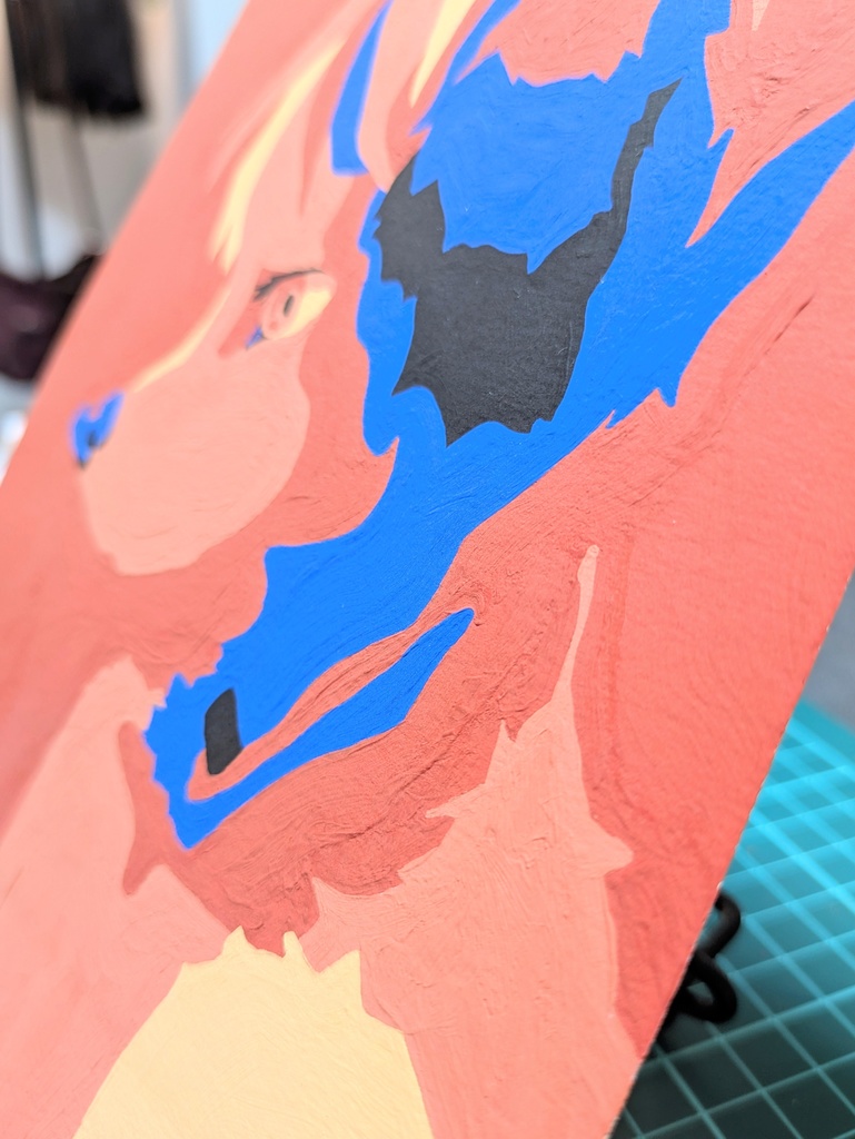 原画/色彩構成・横顔