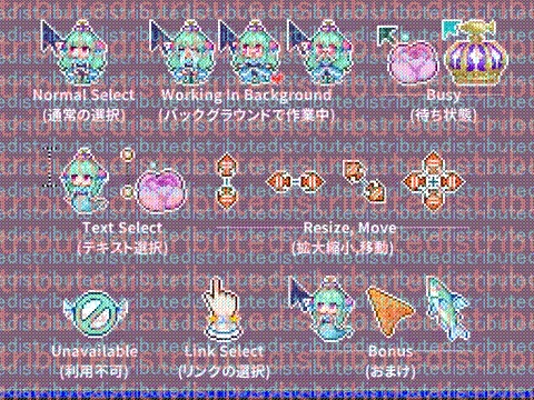 【Free 無料 / Donation 支援】NIJISANJI cursors