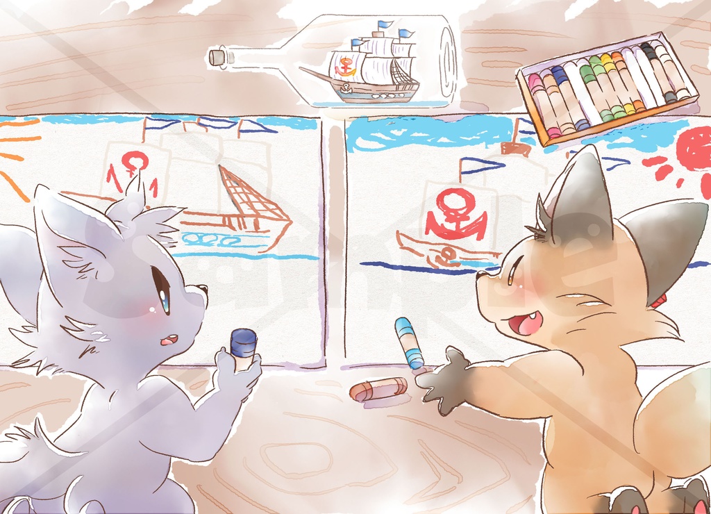 【絵本】うみいろものがたり