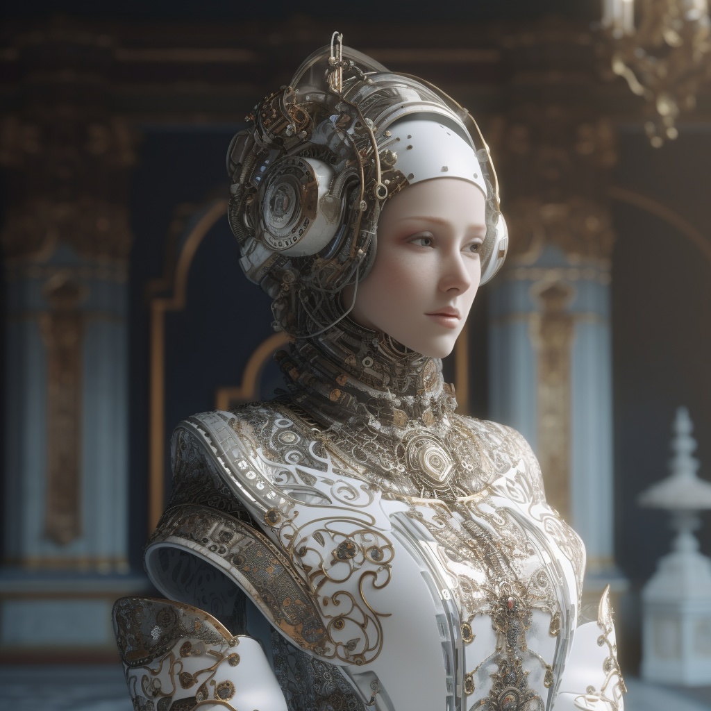 レディロボットTシャツ