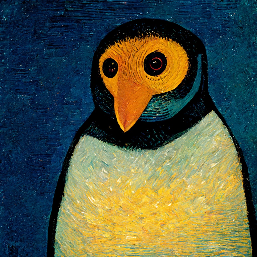 不気味ペンギンTシャツ