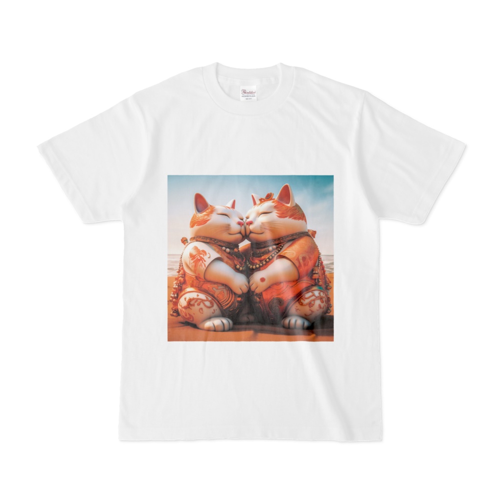 ぽちゃネコTシャツ