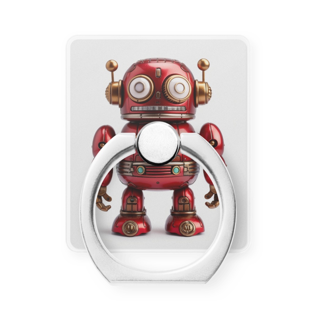 レッドロボットスマホリング