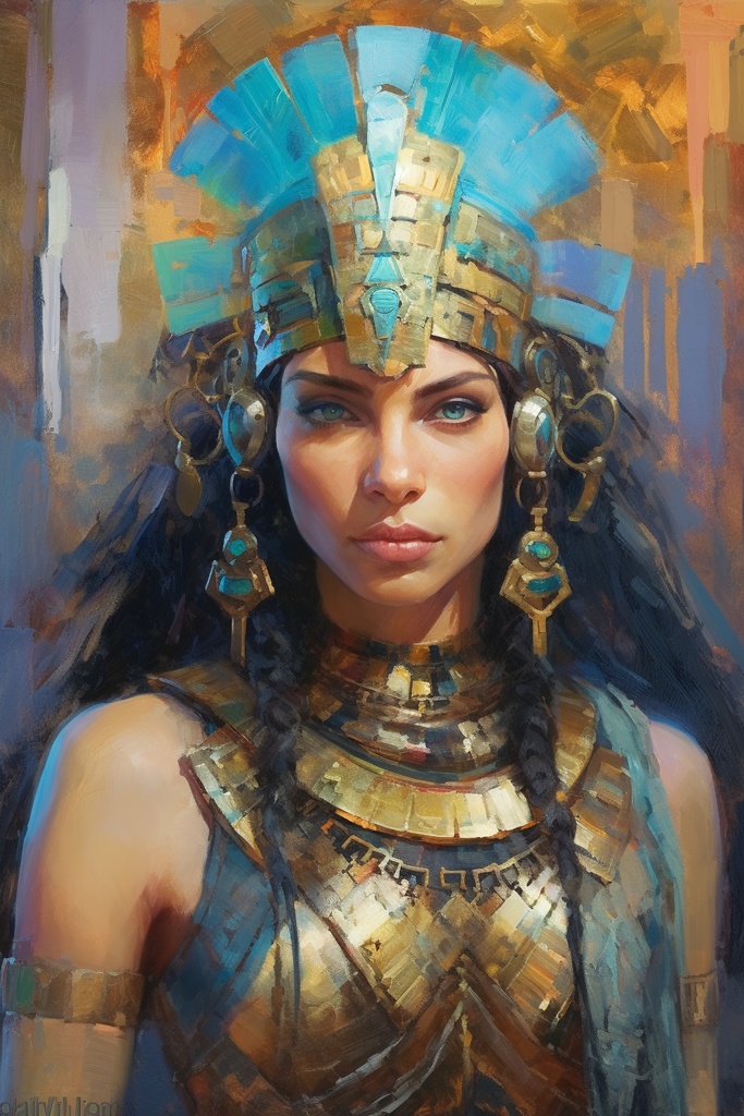 甲冑を着た女性Tシャツ