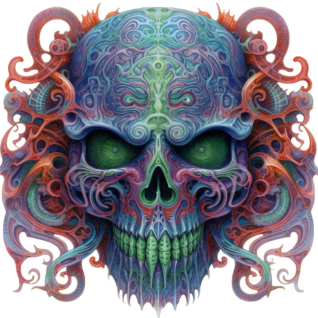 どくろサコッシュ