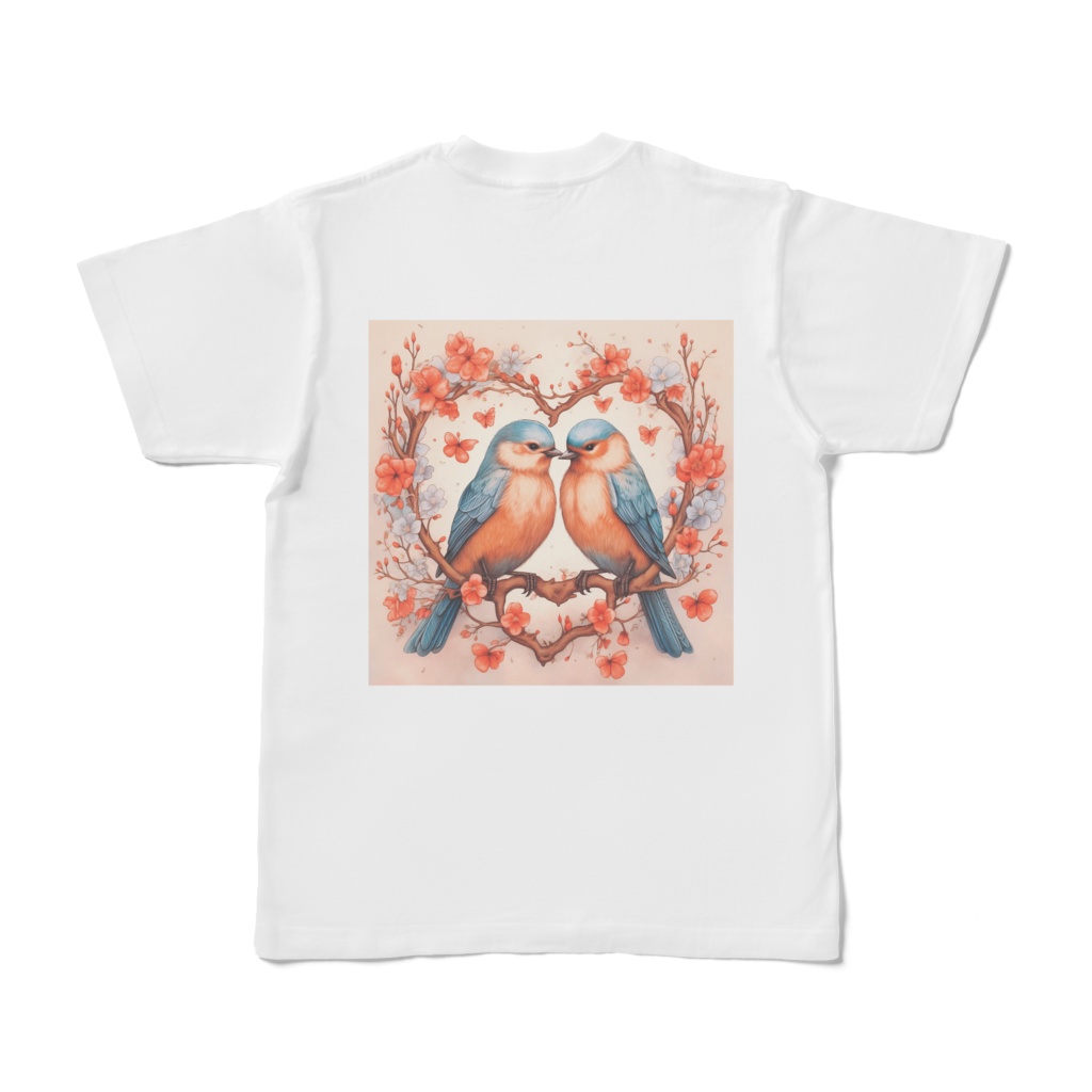 トリのカップルTシャツ