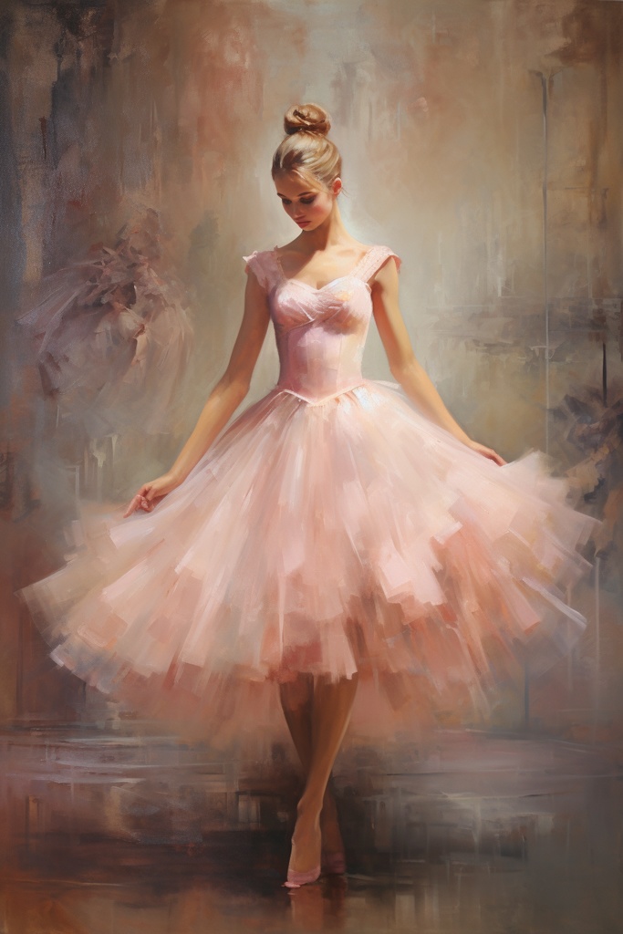 バレリーナTシャツ