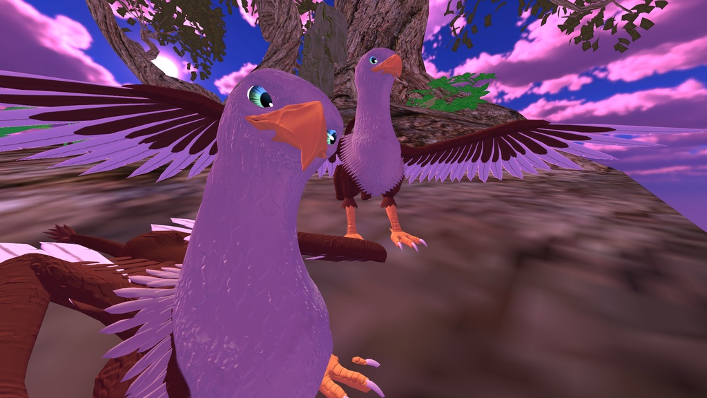 The Regal Griffon VRChat Avatar