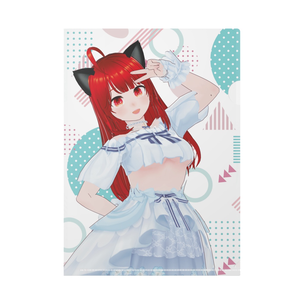 【受注生産】紅宮ころな2周年衣装＋SDイラストクリアファイル