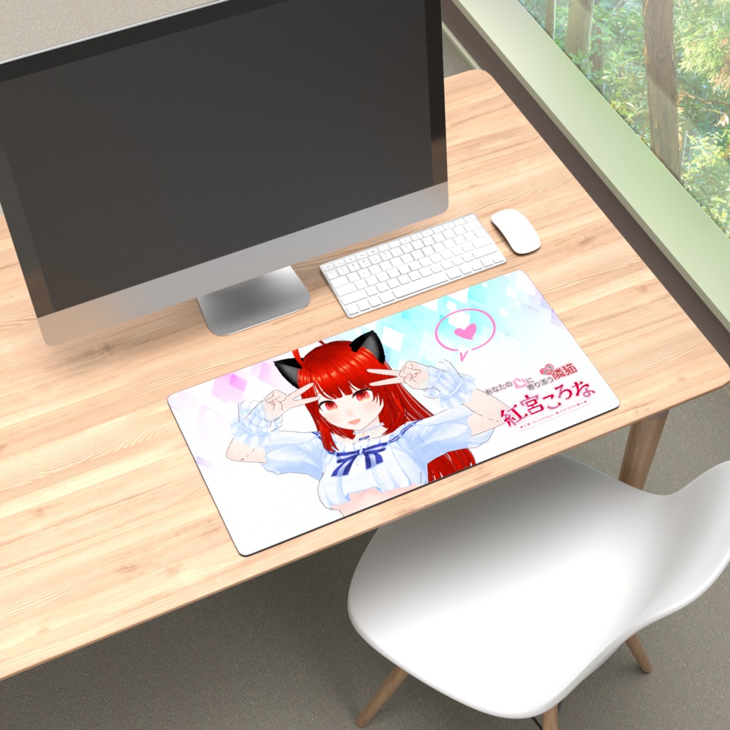 【受注生産】紅宮ころな2周年衣装プレイマット