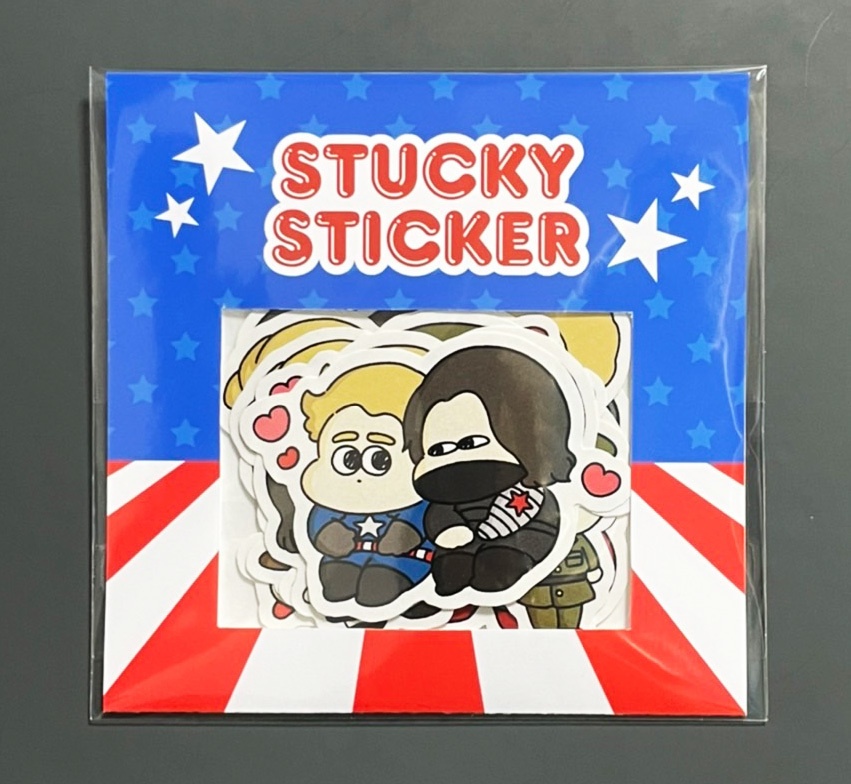 STUCKYフレークシール