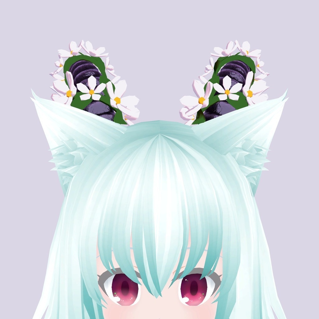 【VRChat想定】花蔓の角(ツノ)|Modular Avatar 対応