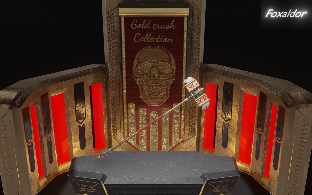 Golden Crush weapon pack, full collection